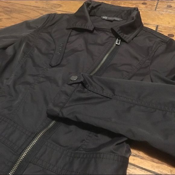 Armani Exchange Black Peplum Jacket - Picture 4 of 4